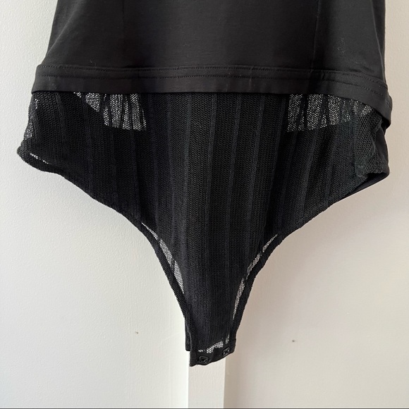 KIKI DE MONTPARNASSE black bustier bodysuit - Picture 5 of 6